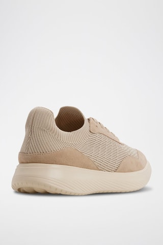 Sneakers in pelle scamosciata Doyle - Beige