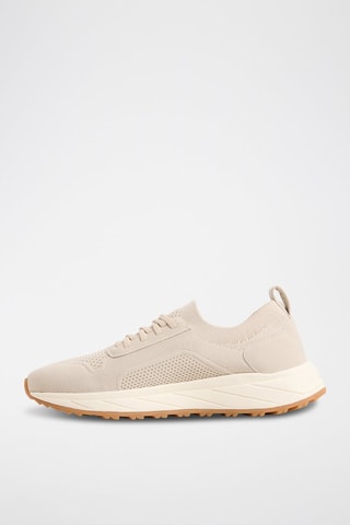 Sneakers in pelle Zayd - Beige