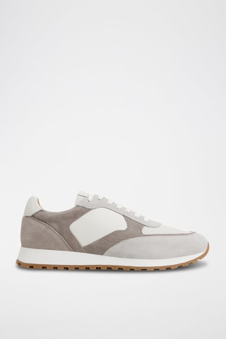 Sneakers in pelle Gordo - Grigio