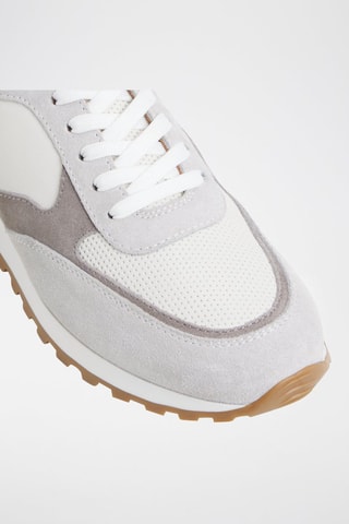 Sneakers in pelle Gordo - Grigio