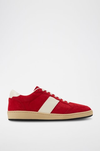 Sneakers in pelle Roscoe - Rosso