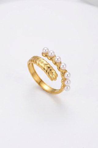 Anello - Placcato oro giallo