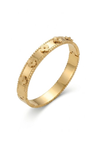 Open Armband - Doublé Geelgoud