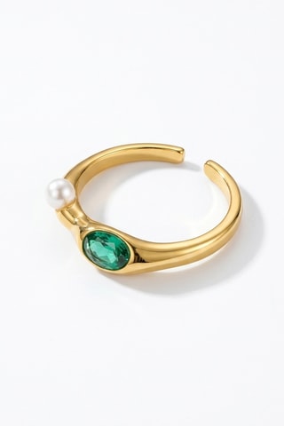 Anello - Placcato oro giallo
