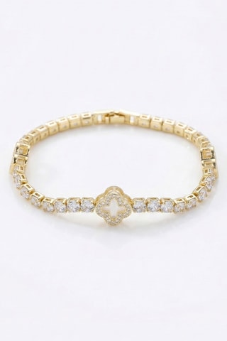 Armband - Doublé Geelgoud en Zirkonia’s