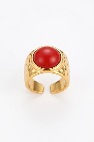 Anello - Placcato oro giallo