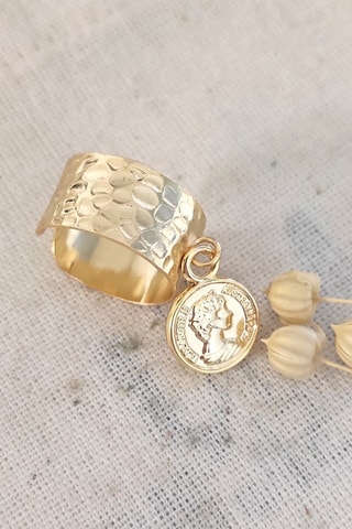 Anello - Placcato oro giallo