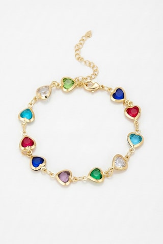 Armband - Doublé Geelgoud en Zirkonia’s