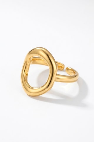 Anello - Placcato oro giallo
