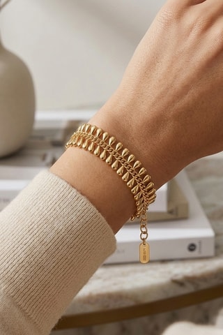 Armband - Doublé Geelgoud