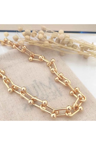 Ketting - Messing Goud