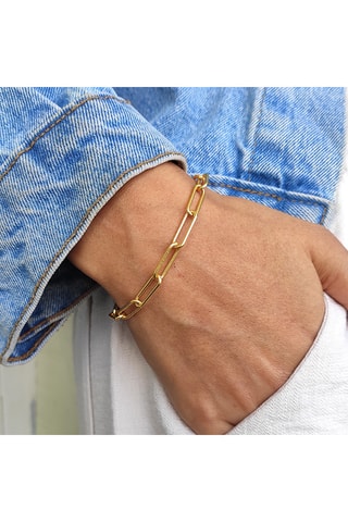 Armband - Verguld Messing met Fijn Goud 