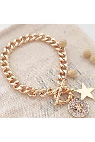 Armband - Messing Doublé Goud 