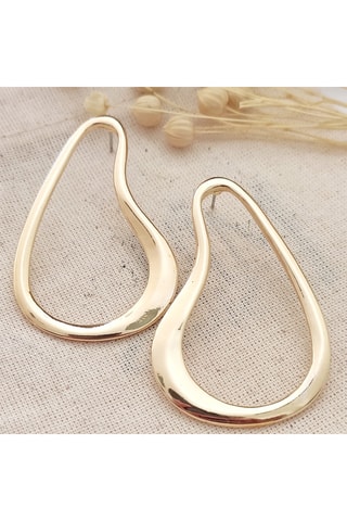 Oorbellen - Messing Doublé Goud 