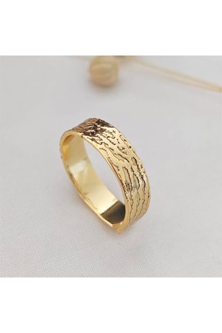 Verstelbare Ring - Messing Doublé Goud 