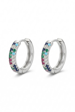 Creolen - Doublé Zilver en Zirkonia’s