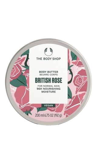 Hydraterende bodybutter British Rose Normale huid 200 ml