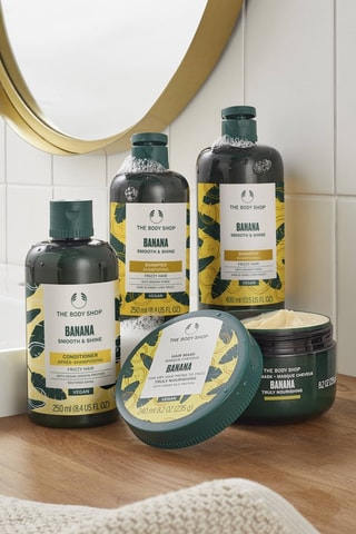 Shampoing Banana - Cheveux secs et sujets aux frisottis - 400 ml