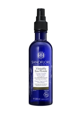 Véritable eau florale vegane bio - Lavande - Peaux mixtes à grasses - 200 ml