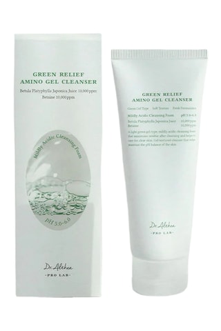 Gezichtsreiniger Green relief amino - Geschikt voor elk huidtype - 100 ml