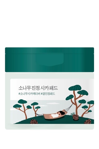 Kalmerende Tonic Compress Pine Calming Cica Pad - Geschikt voor de geïrriteerde en gevoelige huid - 50 stuks