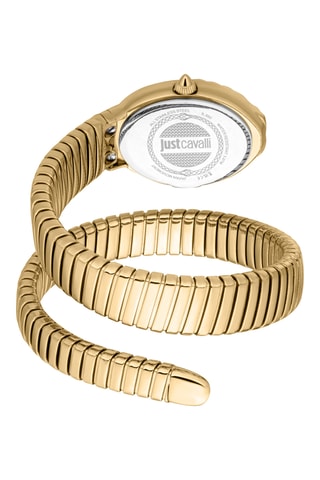 Stalen Quartz Horloge - Goudkleurig en Zilverkleurig