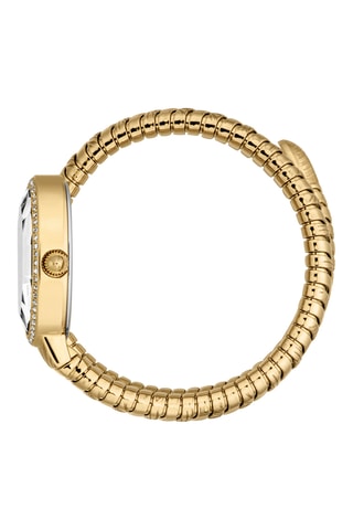 Stalen Quartz Horloge - Goudkleurig en Zilverkleurig