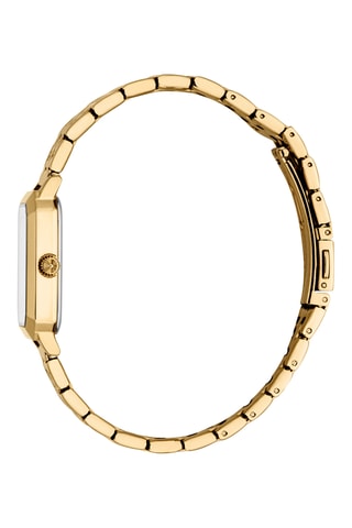 Stalen Quartz Horloge - Goudkleurig en Zilverkleurig