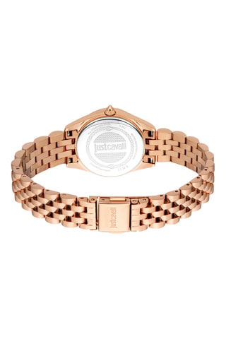 Stalen Quartz Horloge - Roségoudkleurig