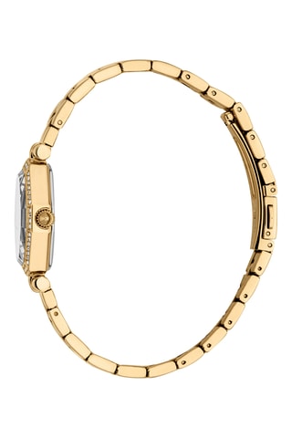 Stalen Quartz Horloge - Goudkleurig en Zilverkleurig