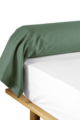 Taie de traversin en coton 57 fils/cm² Lina - Vert