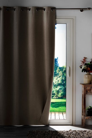 Rideau Occultant - Blanc - 135 x 260 cm