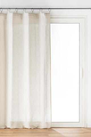 Rideau Pauline - Naturel - 140 x 240 cm