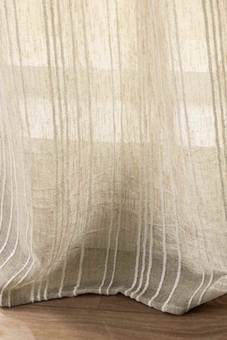 Rideau Zaho - Beige - 140 x 260 cm