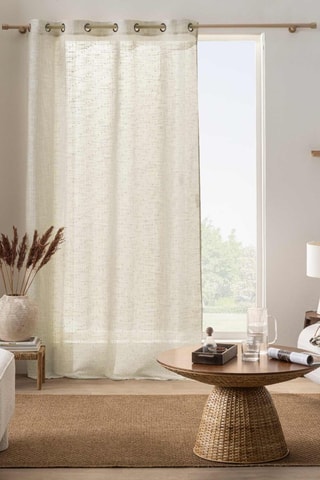 Rideau Nemo - Beige - 140 x 280 cm