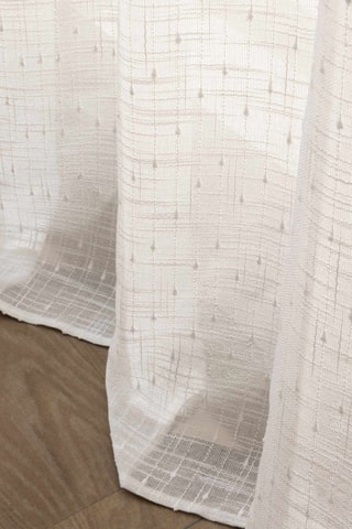 Rideau Nemo - Blanc - 140 x 260 cm
