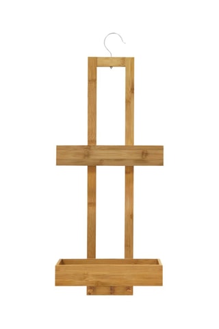 Serviteur de douche en bambou Hanoi - 67 x 26 x 13 cm