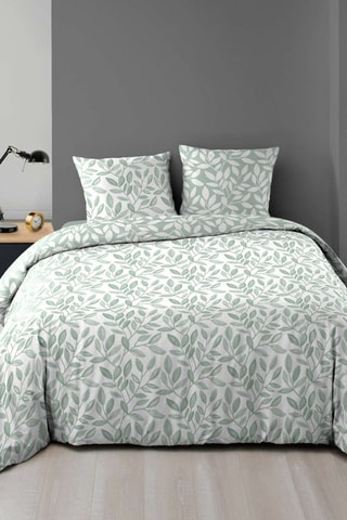 Conjunto de edredão reversível Sequoia - Verde