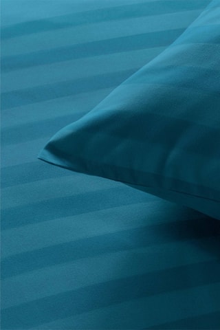 Parure de couette Cleo Microfibre Unie - Bleu nuit