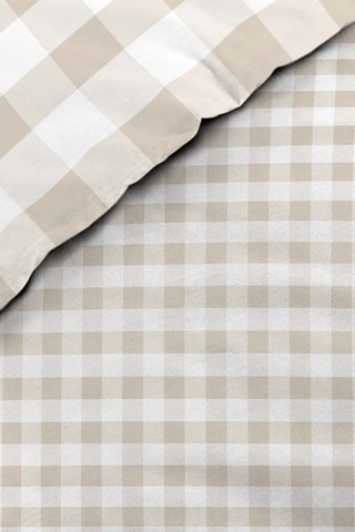 Conjunto de edredão em algodão 57 fios/cm² - Natural