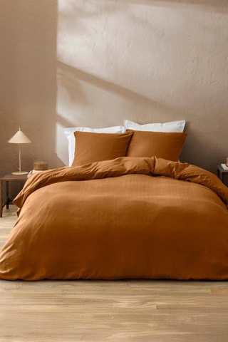 Parure de couette Clara - Marron