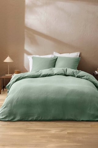Parure de couette Clara - Vert