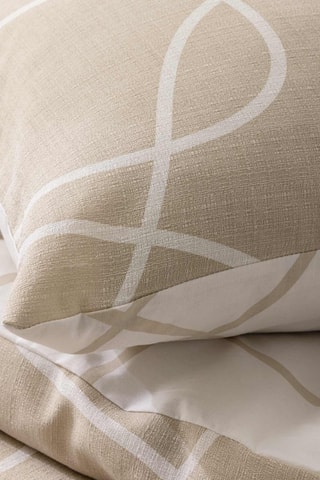 Parure de couette réversible - Beige