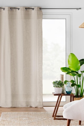 Voilage Cloris - Taupe - 140 x 280 cm