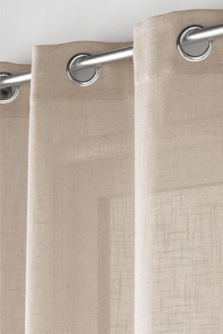 Voilage Cloris - Taupe - 140 x 280 cm