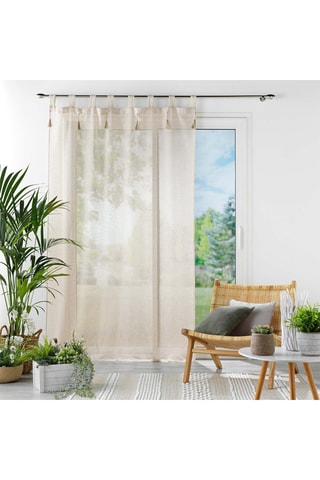 Voilage Dalila - 
Beige - 140 x 240 cm