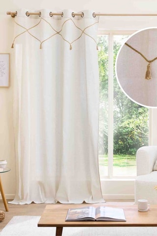 Voilage Lacia - 140 x 240 cm - Beige