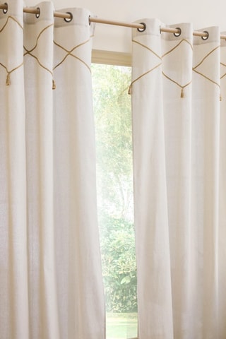 Voilage Lacia - 140 x 240 cm - Beige