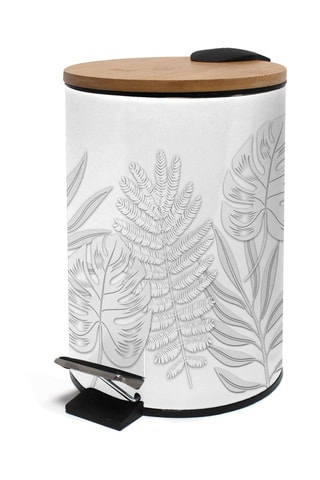Poubelle à pédale en bambou Amber - 3 l