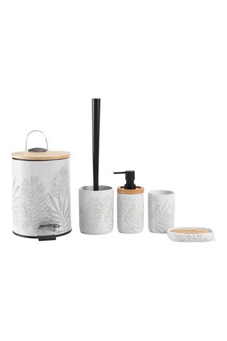 Poubelle à pédale en bambou Amber - 3 l